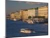 Neva River, Saint Petersburg, Russia-Walter Bibikow-Mounted Photographic Print