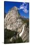 Nevada Fall, Half Dome and Liberty Cap, California, Usa-Russ Bishop-Stretched Canvas