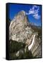 Nevada Fall, Half Dome and Liberty Cap, California, Usa-Russ Bishop-Framed Stretched Canvas