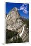 Nevada Fall, Half Dome and Liberty Cap, California, Usa-Russ Bishop-Framed Premium Photographic Print