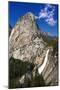 Nevada Fall, Half Dome and Liberty Cap, California, Usa-Russ Bishop-Mounted Photographic Print