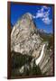 Nevada Fall, Half Dome and Liberty Cap, California, Usa-Russ Bishop-Framed Photographic Print