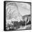 Nevada Falls and Liberty Cap from a Trail, Yosemite Valley, California, USA, 1902-Underwood & Underwood-Framed Stretched Canvas