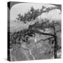 Nevada Falls, Vernal Falls and Liberty Cap, Yosemite Valley, California, USA, 1902-Underwood & Underwood-Stretched Canvas