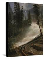 Nevada Falls, Yosemite, 1872 or 1873-Albert Bierstadt-Stretched Canvas