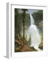 Nevada Falls-Albert Bierstadt-Framed Art Print