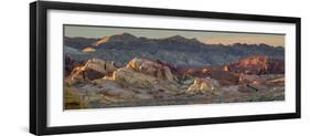 Nevada, Formations and Colors-Judith Zimmerman-Framed Photographic Print