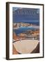 Nevada - Lake and Dam-Lantern Press-Framed Art Print