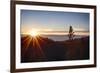 Nevada, Lake Tahoe at Sunset-Savanah Stewart-Framed Photographic Print