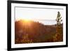 Nevada, Lake Tahoe at Sunset-Savanah Stewart-Framed Photographic Print