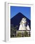 Nevada, Las Vegas, Luxor Casino Pyramid and Sphinx, USA-Christian Kober-Framed Photographic Print