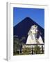 Nevada, Las Vegas, Luxor Casino Pyramid and Sphinx, USA-Christian Kober-Framed Photographic Print