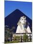 Nevada, Las Vegas, Luxor Casino Pyramid and Sphinx, USA-Christian Kober-Mounted Photographic Print