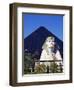 Nevada, Las Vegas, Luxor Casino Pyramid and Sphinx, USA-Christian Kober-Framed Photographic Print