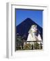 Nevada, Las Vegas, Luxor Casino Pyramid and Sphinx, USA-Christian Kober-Framed Photographic Print