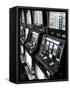 Nevada, Las Vegas, Mccarran International Airport, Slot Machines, USA-Walter Bibikow-Framed Stretched Canvas