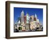 Nevada, Las Vegas, Statue of Liberty and New York New York City Skyline Reproduction, USA-Christian Kober-Framed Photographic Print