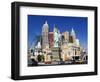 Nevada, Las Vegas, Statue of Liberty and New York New York City Skyline Reproduction, USA-Christian Kober-Framed Photographic Print