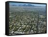 Nevada, Las Vegas, Suburbia, USA-Alan Copson-Framed Stretched Canvas