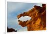 Nevada. Mesquite. Gold Butte National Monument, Little Finland Red Rock Sculptures, The Salmon Jaw-Bernard Friel-Framed Photographic Print