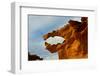 Nevada. Mesquite. Gold Butte National Monument, Little Finland Red Rock Sculptures, The Salmon Jaw-Bernard Friel-Framed Photographic Print