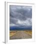 Nevada. Road into Approaching Storm-Jaynes Gallery-Framed Photographic Print