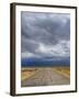 Nevada. Road into Approaching Storm-Jaynes Gallery-Framed Photographic Print