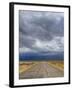 Nevada. Road into Approaching Storm-Jaynes Gallery-Framed Photographic Print
