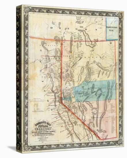 Nevada Territory, c.1863-Henry Degroot-Stretched Canvas