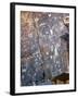 Nevada. Usa. Petroglyphs on Limestone. Arrow Canyon, Mojave Desert-Scott T. Smith-Framed Photographic Print