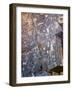Nevada. Usa. Petroglyphs on Limestone. Arrow Canyon, Mojave Desert-Scott T. Smith-Framed Photographic Print