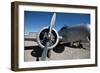 Nevada, Yerington, Twin Beech Display at Yerington Municipal Airport-Bernard Friel-Framed Photographic Print