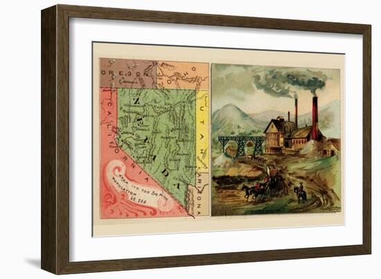 Nevada-Arbuckle Brothers-Framed Art Print