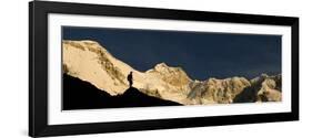 Nevado Huandoy Mountain Range, Parque Nacional Huascaran, UNESCO World Heritage Site, Peru-Ian Egner-Framed Photographic Print