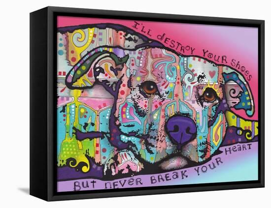 Never Break Your Heart-Dean Russo-Framed Stretched Canvas