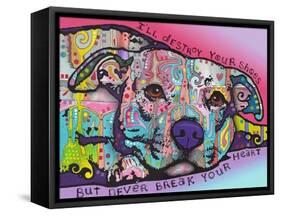 Never Break Your Heart-Dean Russo-Framed Stretched Canvas