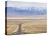 Never Ending Straight Road on US Route 50, the Loneliest Road in America, Nevada, USA-Kober Christian-Stretched Canvas