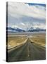 Never Ending Straight Road on US Route 50, the Loneliest Road in America, Nevada, USA-Kober Christian-Stretched Canvas