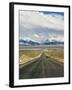 Never Ending Straight Road on US Route 50, the Loneliest Road in America, Nevada, USA-Kober Christian-Framed Photographic Print