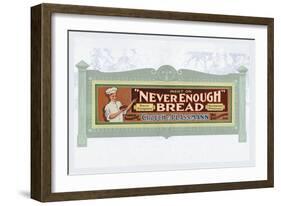 Never Enough Bread-null-Framed Art Print