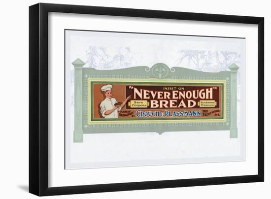 Never Enough Bread-null-Framed Art Print