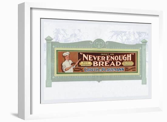 Never Enough Bread-null-Framed Art Print