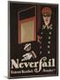 Never Fail Windows, 1911-Hans Rudi Erdt-Mounted Giclee Print
