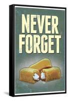 Never Forget Snack Cakes-null-Framed Stretched Canvas