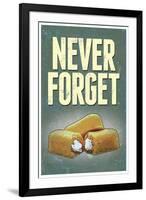 Never Forget - Snack Cakes-null-Framed Art Print