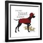 Never Hunt Alone-Dog is Good-Framed Art Print