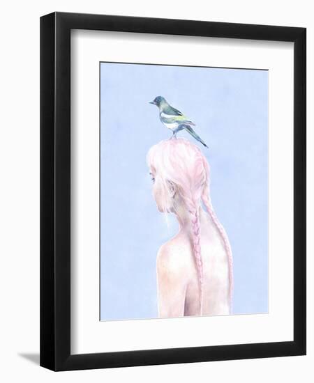 Never Learned to Fly-Agnes Cecile-Framed Art Print