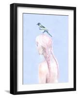 Never Learned to Fly-Agnes Cecile-Framed Art Print