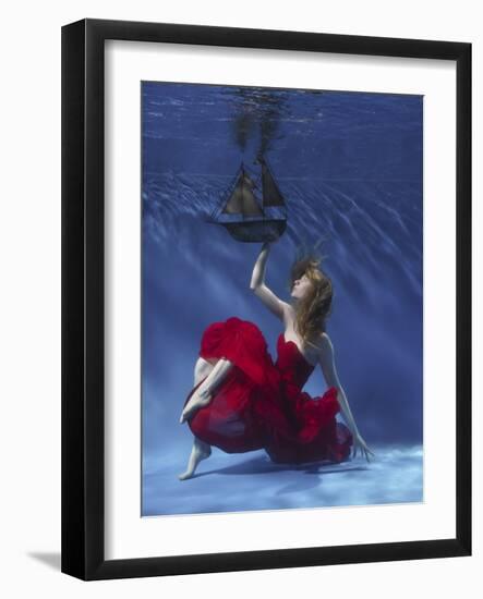 Never Let Go-Karen Jones-Framed Giclee Print