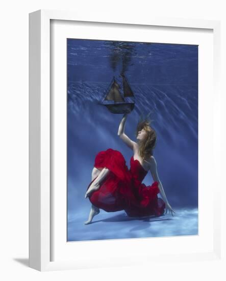 Never Let Go-Karen Jones-Framed Giclee Print